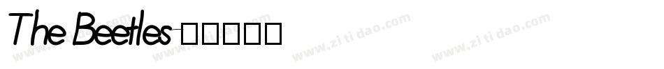The Beetles字体转换